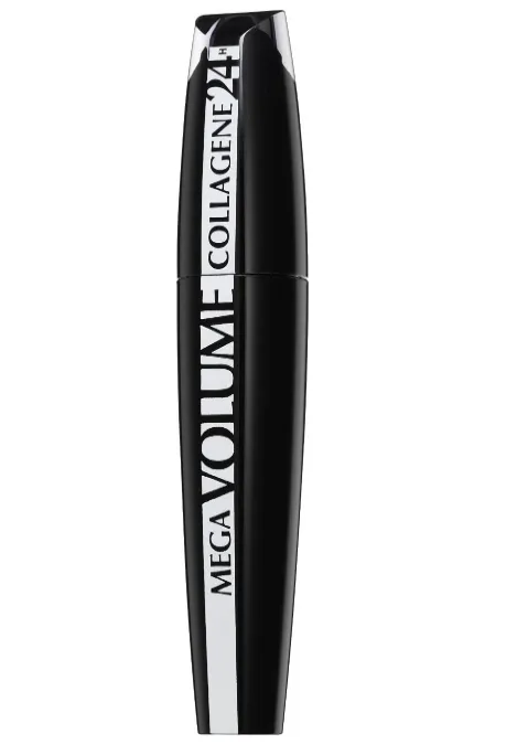2 x L'Oreal Paris Mega Volume Collagene 24HR 9ml Mascara - Extra Black
