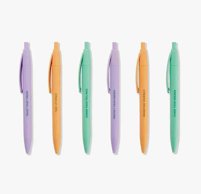 Affirmation Soft Touch Pens