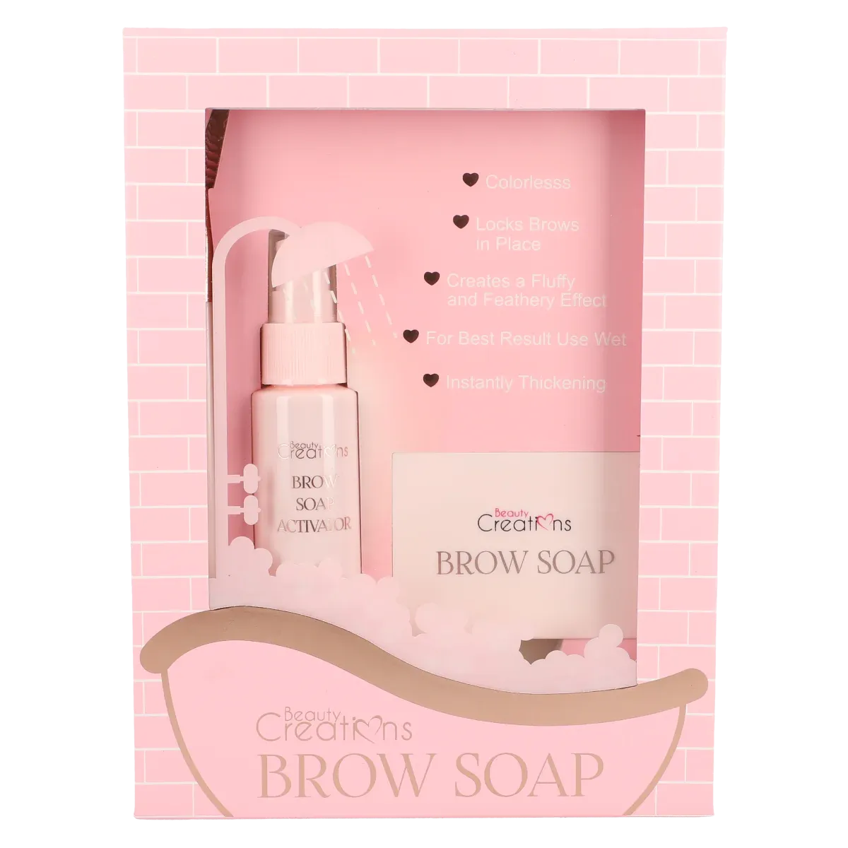 Beauty creations brow soap