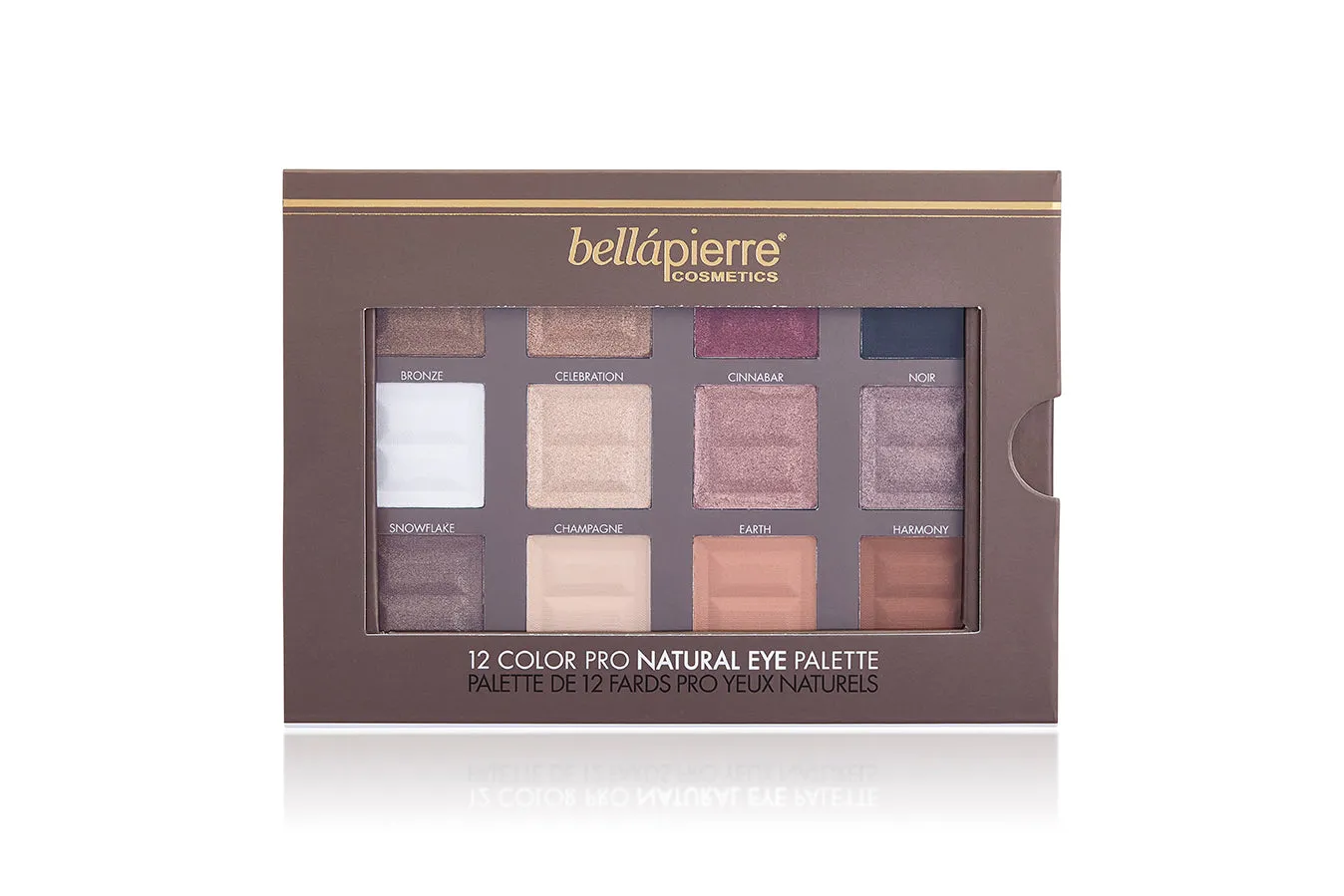 Bellapierre 12 Colour Pro Natural Eye Palette