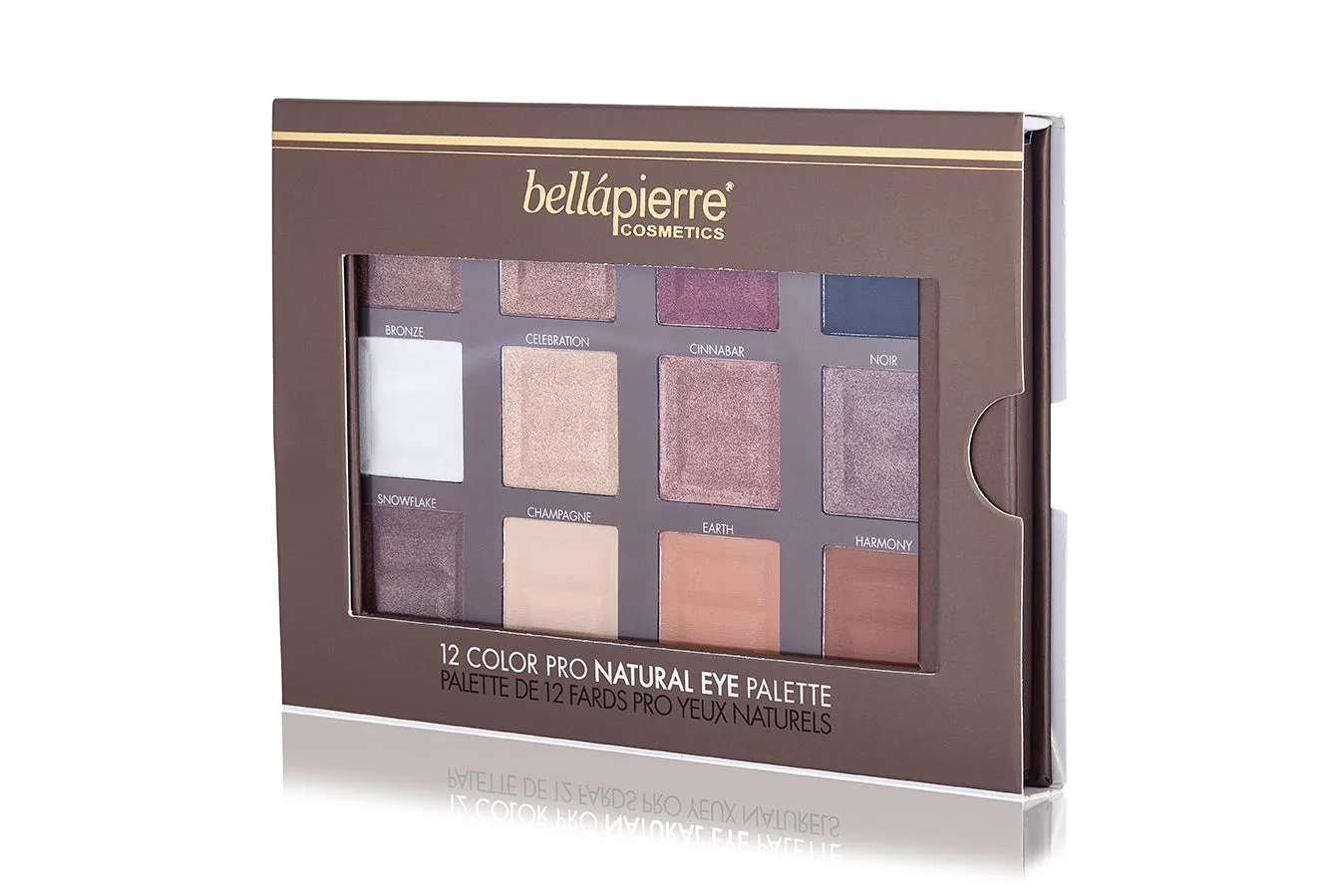 Bellapierre 12 Colour Pro Natural Eye Palette