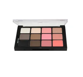 Ben Nye Classy Chic Eye & Cheek Palette 12 colors EyeShadow