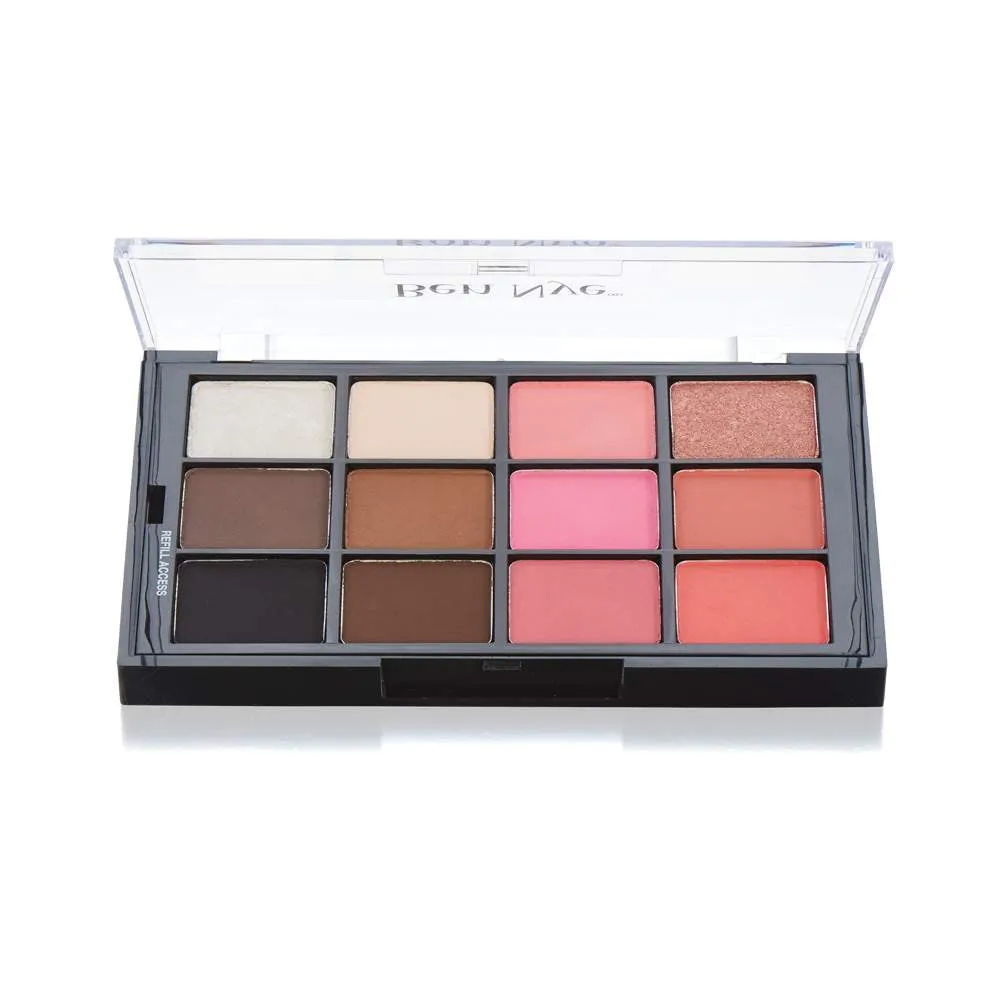 Ben Nye Classy Chic Eye & Cheek Palette 12 colors EyeShadow