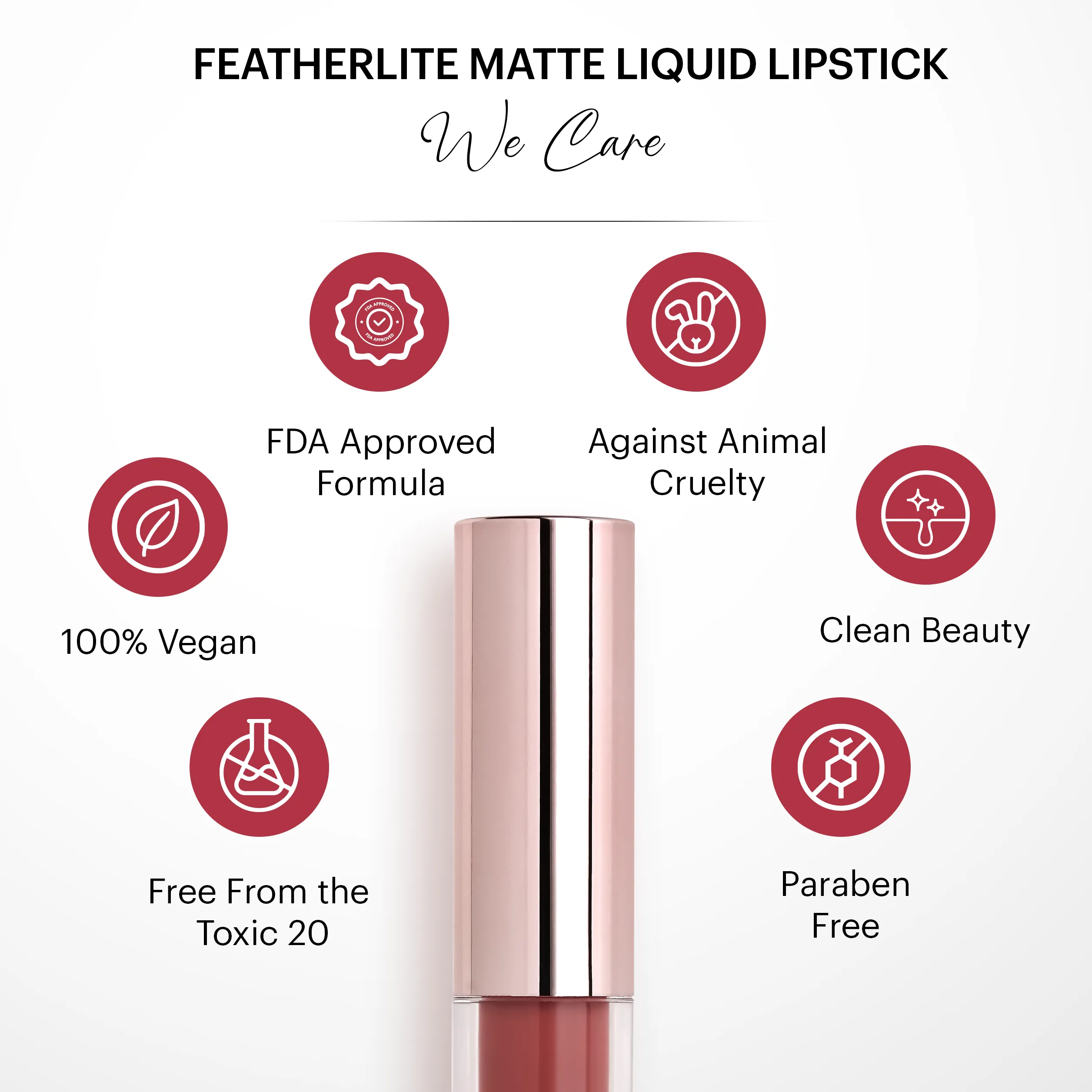 Bold Essentials: Pack-of-Three Featherlites Liquid Lipsticks
