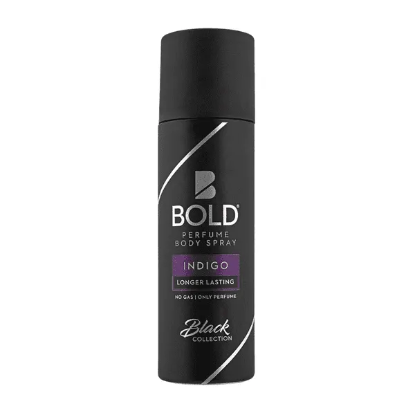 BOLD INDIGO BLACK COLLECTION BODY SPRAY 120ML