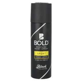 BOLD SPORT BLACK COLLECTION BODY SPRAY 120ML
