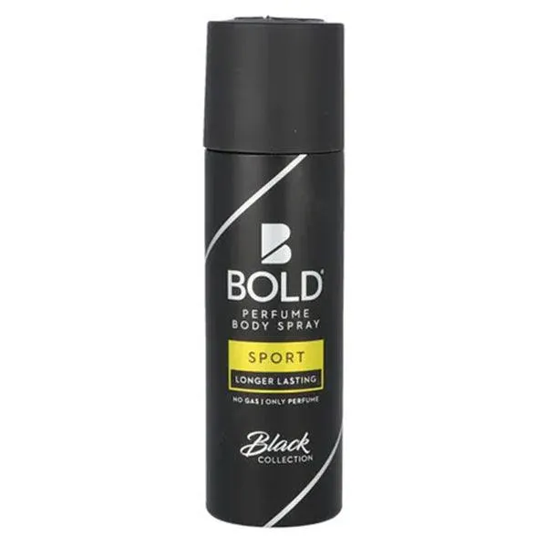 BOLD SPORT BLACK COLLECTION BODY SPRAY 120ML