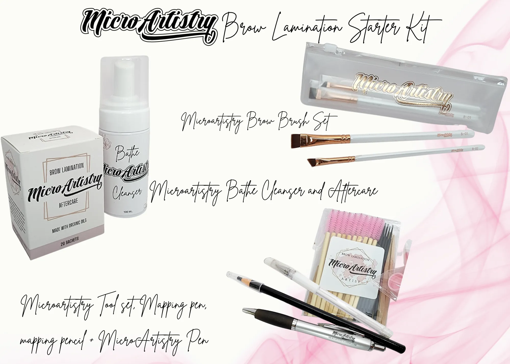 Brow Lamination Training Kit, NO COURSE
