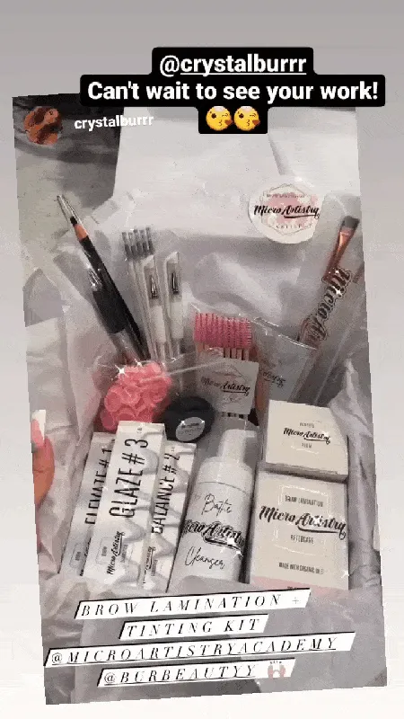 Brow Lamination Training Kit, NO COURSE