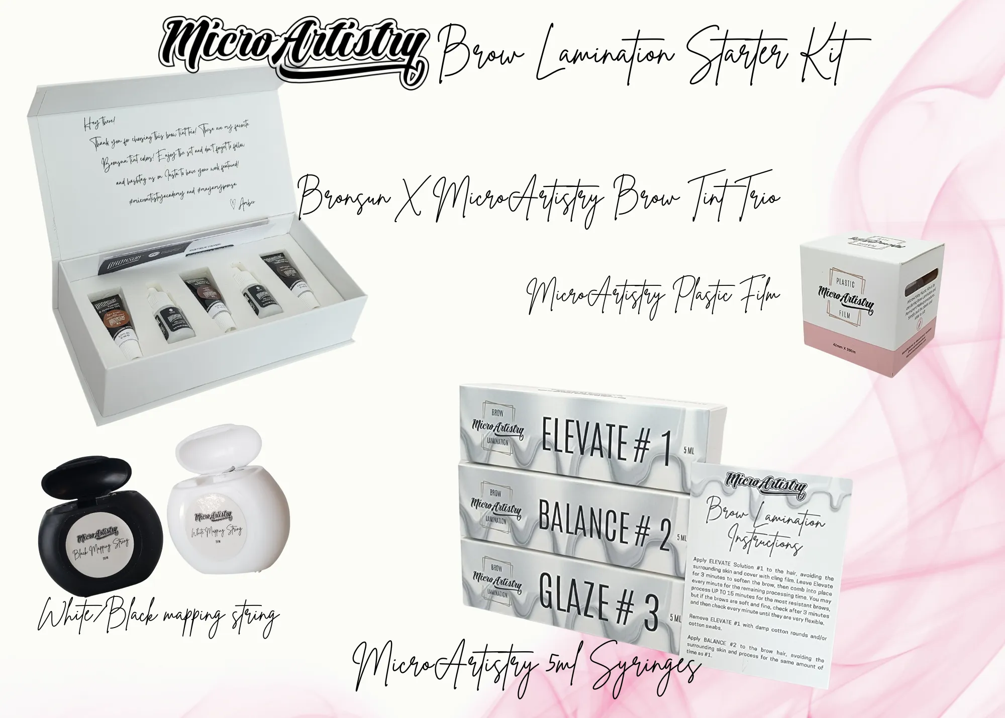Brow Lamination Training Kit, NO COURSE