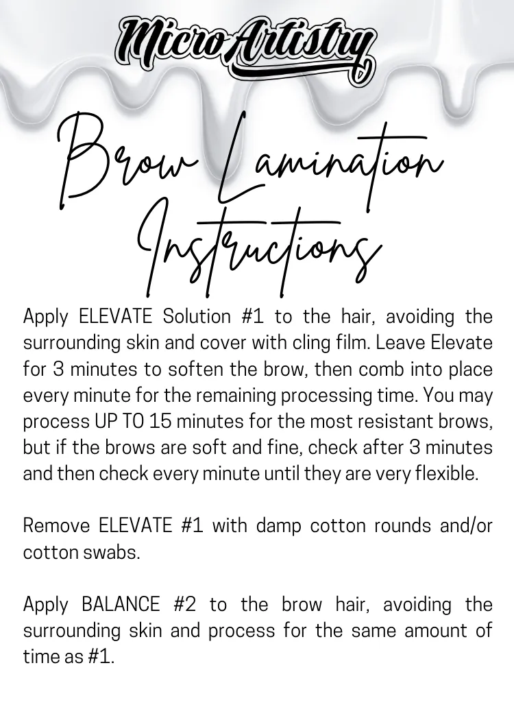Brow Lamination Training Kit, NO COURSE