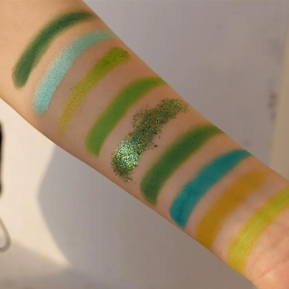Gemstone Collection -9 Colors Shadow Palette(TIME)-GREEN series