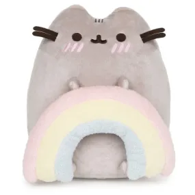 GUND Pusheen with Rainbow Stuffed Plush 9.5"