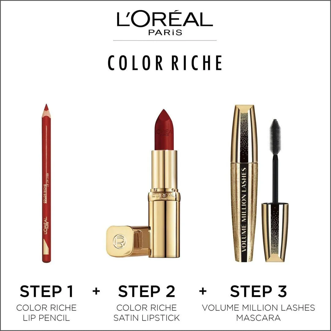 L'Oréal Paris Color Riche Classic Satin Nude Lipstick 173 Impertinent
