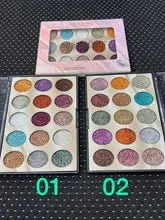 Miss Rose 15 Color Eyeshadow Glitter Kit