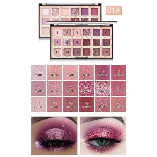 Miss Rose New Fashion Eyeshadow Palette (Nude)