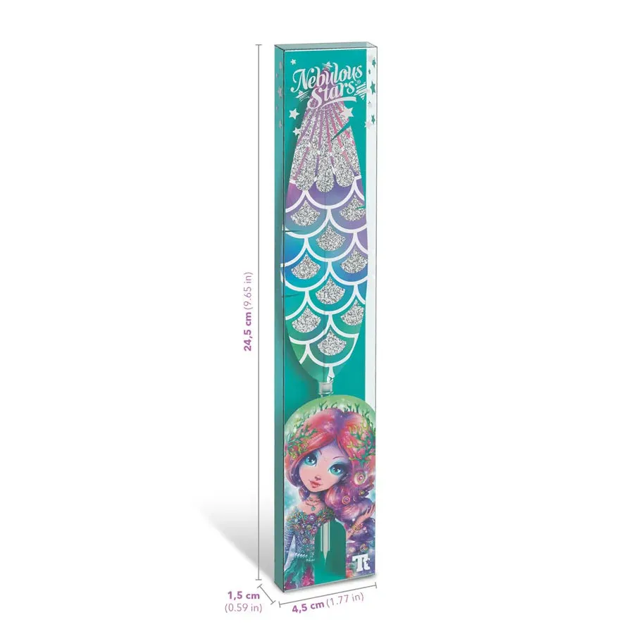 Nebulous Stars Feather Quill Pen 2024- Water1