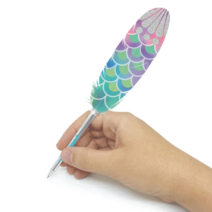 Nebulous Stars Feather Quill Pen 2024- Water1