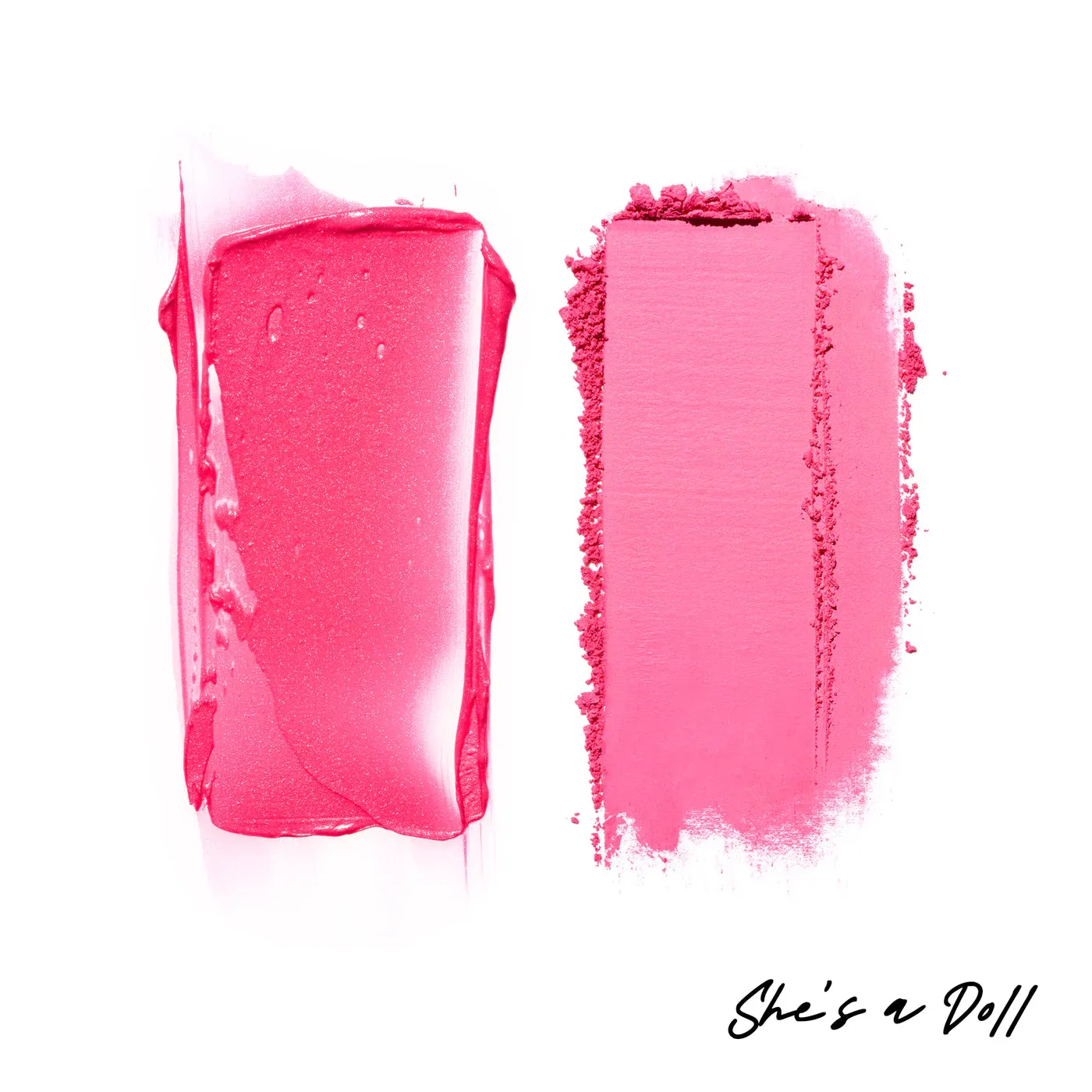 Patrick Ta - Major Headlines Double Take Cream Powder Blush Duo - She's A Doll