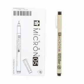 Pigma Micron Pen Size 05 Black