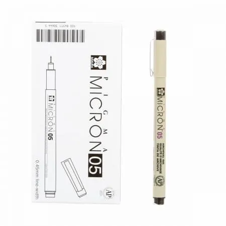 Pigma Micron Pen Size 05 Black