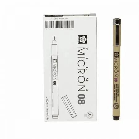 Pigma Micron Pen Size 08 Black