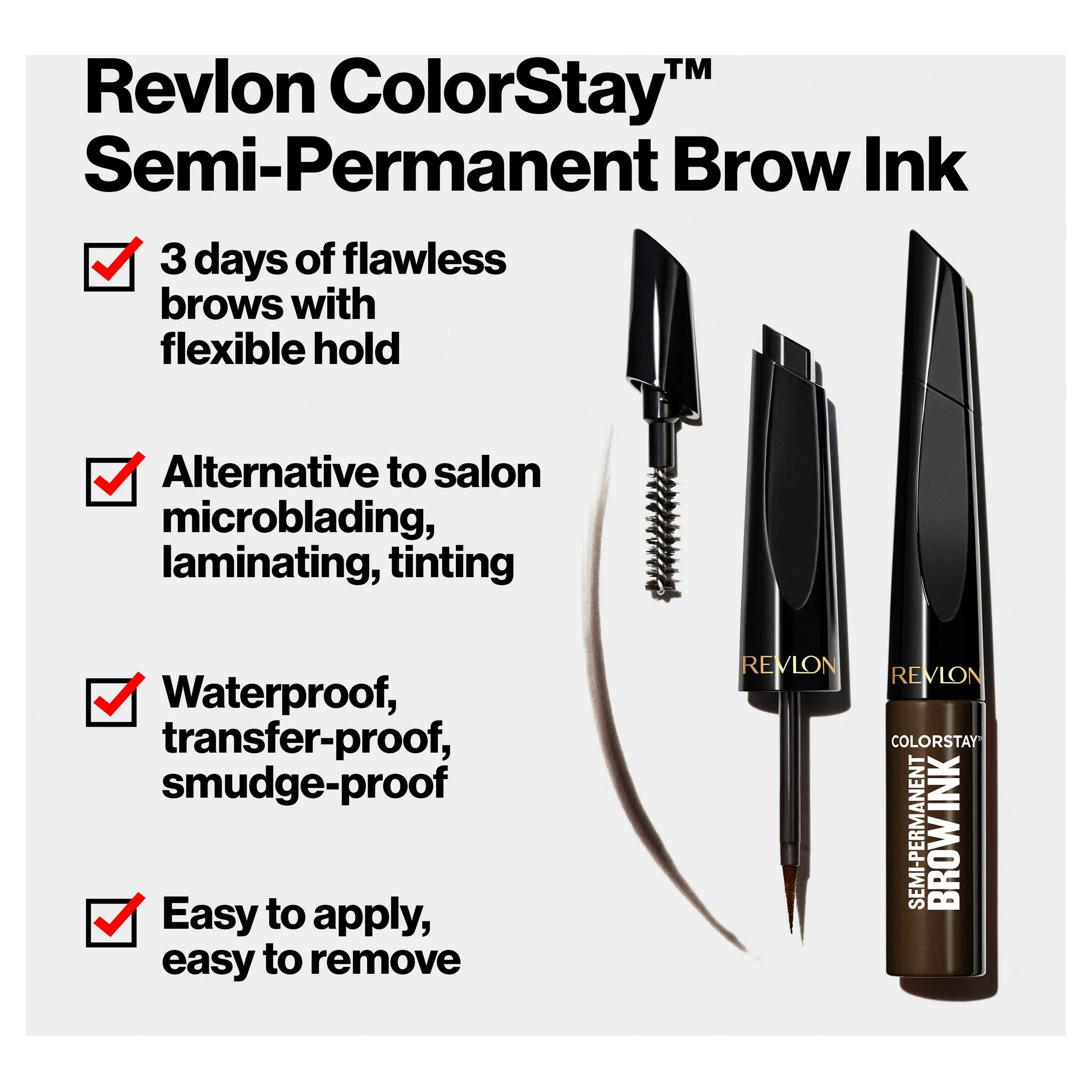 Revlon ColorStay Semi-Permanent Brow Ink Soft Brown