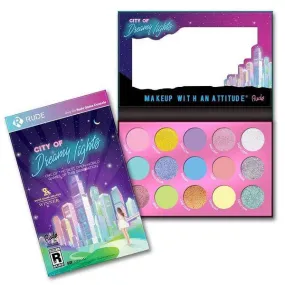 Rude Cosmetics City of Dreamy Lights - 15 Dreamy Pastel Pigment & Eyeshadow Palette