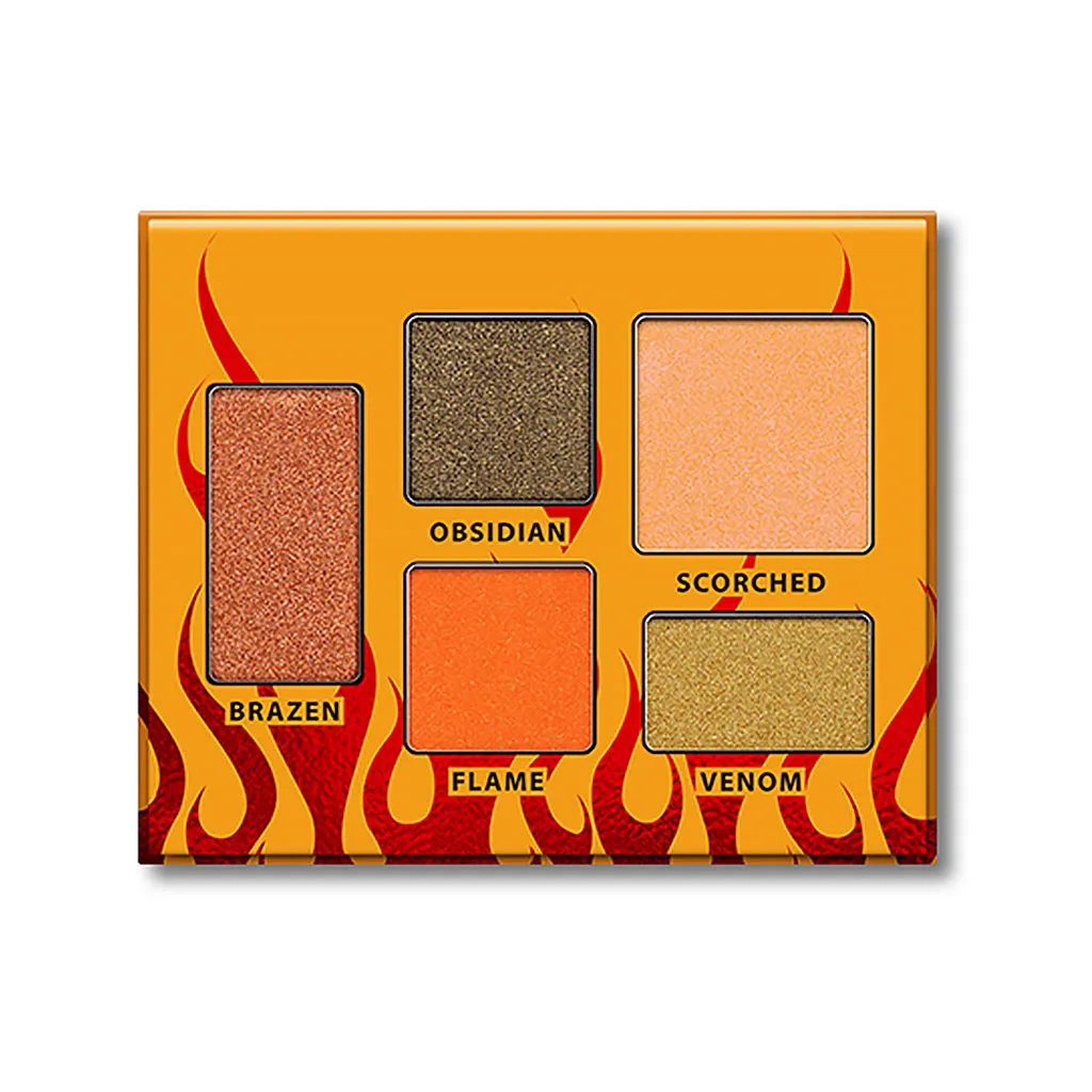 Senna Cosmetics Fire Pigment Eyeshadow Palette