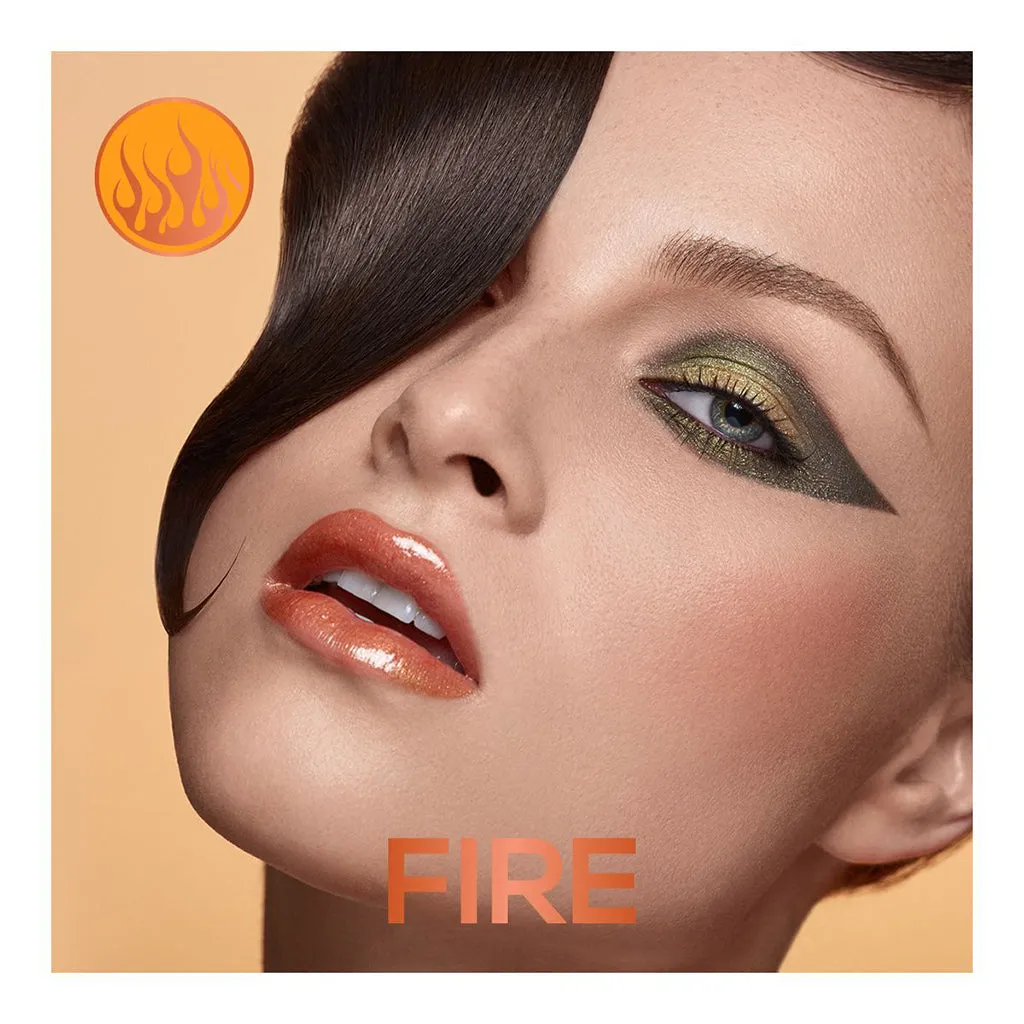 Senna Cosmetics Fire Pigment Eyeshadow Palette